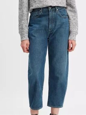 Levi's made and crafted barrel jeans tequila blue